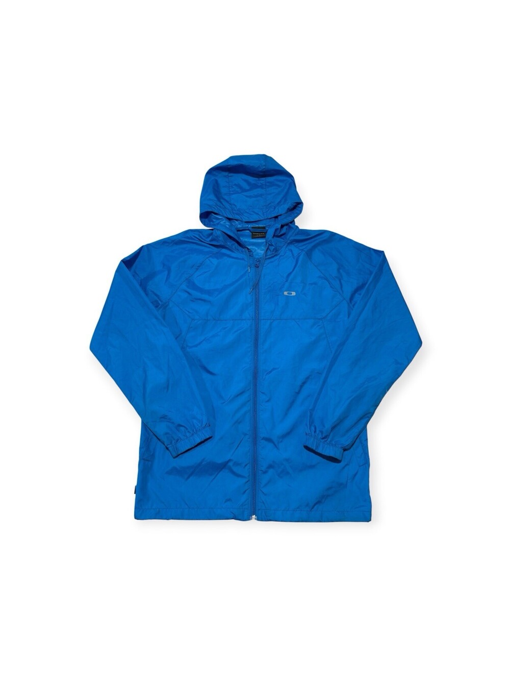 Oakley RN # 96548 CA # 35460 Hooded Zip Jacket Blue Size L Men’s